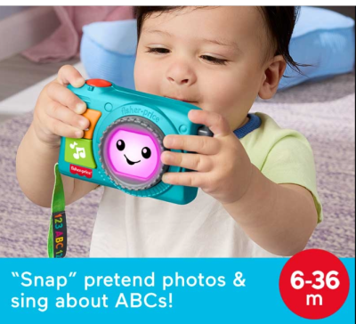 Image 2 of FISHER - PRICE LAUGH & LEARN CLICK & PLAY CAMERA (£12.99)
